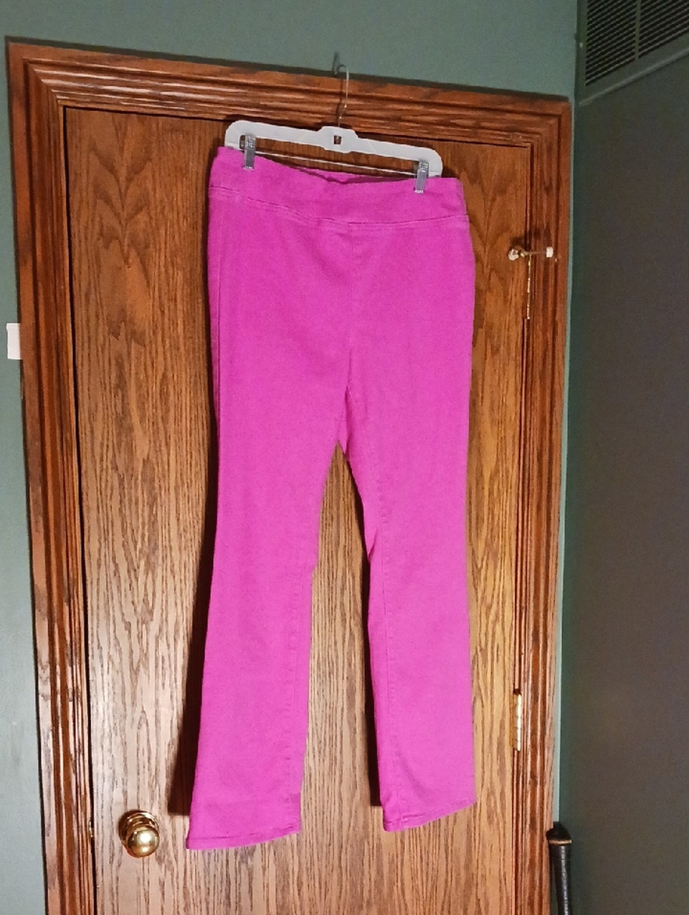 Women's DG2 By Diane Gilman Pull On Boot Cut Stretch Jeans